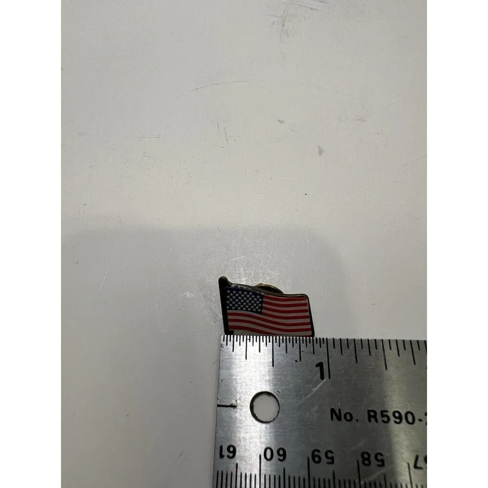 Vintage Statue of Liberty US U.S. Flag Lapel Pins USA America American Patriotic